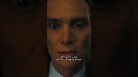 "We're going to see everything through your eyes." #ChristopherNolan #Cillianmurphy #Shorts
