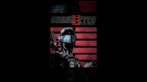 Snake Eyes - Snake Eyes Comic Book Piece