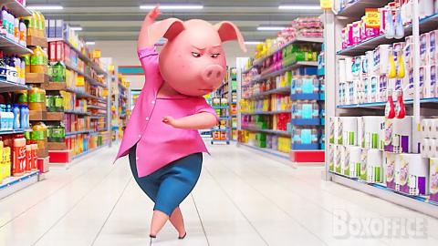 Rosita dances in the supermarket | Sing | CLIP
