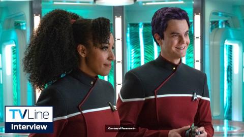 Star Trek: Strange New Worlds Cast on Lower Decks Crossover