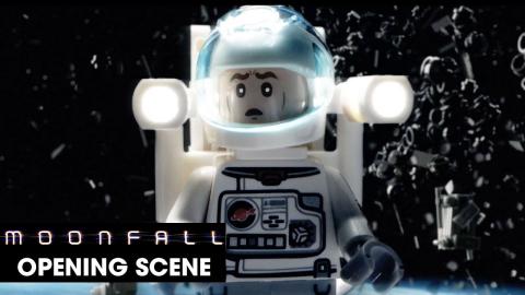 Moonfall (2022 Movie) "Opening Scene in Lego" - Halle Berry, Patrick Wilson, John Bradley