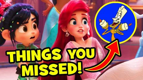 Every DISNEY PRINCESS Easter Egg in Ralph Breaks The Internet!