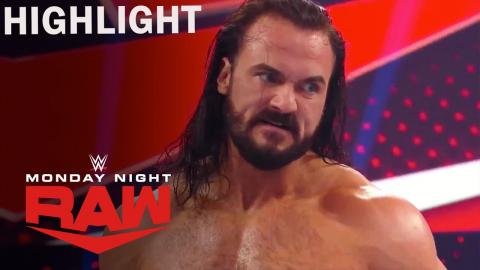 WWE Raw 10/26/20 Highlight | Drew McIntyre Takes Out The Miz | on USA Network