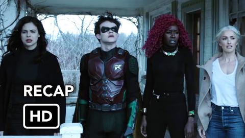 Titans Series Recap Trailer (HD) HBO Max superhero series