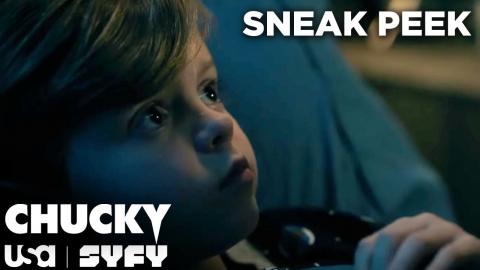 SNEAK PEEK: "There's No Such Thing as Ghosts" | Chucky (S3 E1) | SYFY & USA Network