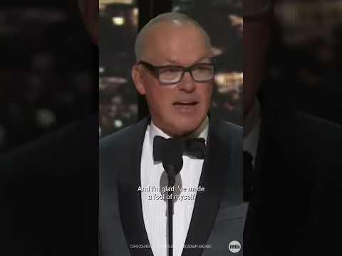Emmys 2022: Michael Keaton Acceptance Speech #Shorts