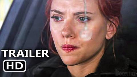 BLACK WIDOW Car Chase Official Clip Trailer (2021)