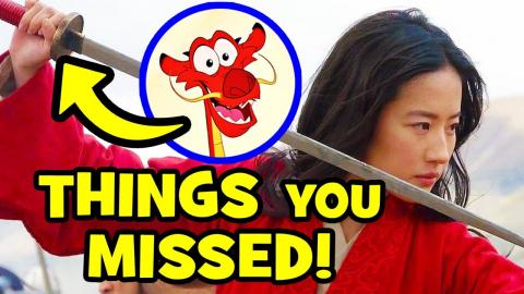 52 EPIC Disney Easter Eggs In MULAN (2020)