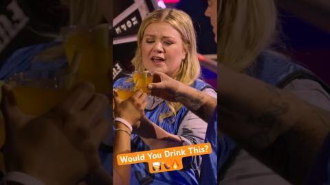 It doesn’t sound THAT bad… would you drink this? | #shorts #omg #barmageddon #kellyclarkson #drinks
