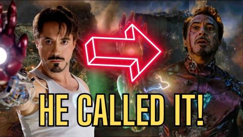 Robert Downey Jr. Predicted Iron Man's MCU Arc In 2008!