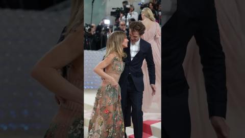 And so the lion fell in love with the lamb. ???? #MetGala #shorts #robertpattinson