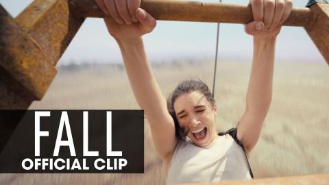 Fall (2022 Movie) Official Clip 'Ladder Fall' - Grace Caroline Currey, Virginia Gardner