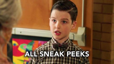 Young Sheldon 3x09 All Sneak Peeks "A Party Invitation, Football Grapes and an Earth Chicken" (HD)