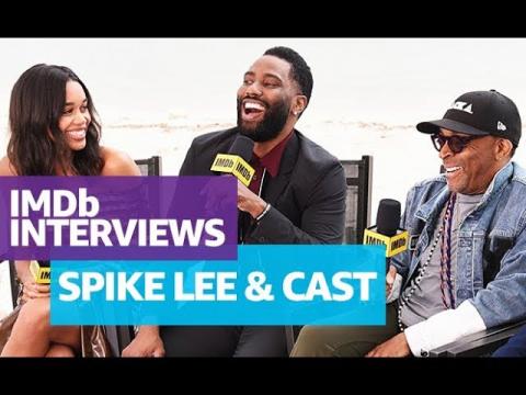 Spike Lee, John David Washington and Laura Harrier 'BlacKkKlansman' Interview at Cannes 2018