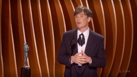 Cillian Murphy: Award Acceptance Speech | 30th Annual SAG Awards