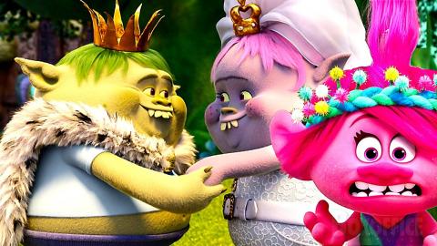 King Gristle & Bridget's Wedding Day | We Are Family SONG Scene | Trolls 3: Band Together | CLIP
