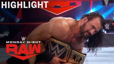 WWE Raw 9/28/20 Highlight | Drew McIntyre Retains Title Against Robert Roode | on USA Network