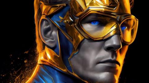 This Look At Chris Pratt As Booster Gold Is Absolutely Perfect