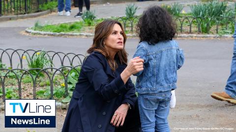 Law & Order: SVU | Mariska Hargitay Stops Shoot to Help Lost Girl