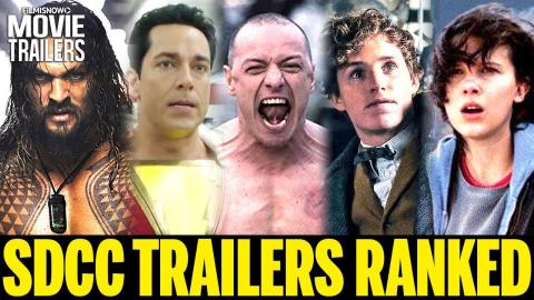 SDCC 2018 Movie Trailers RANKED