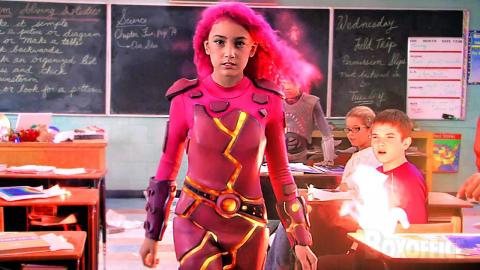 Sharkboy & Lavagirl break into the classroom