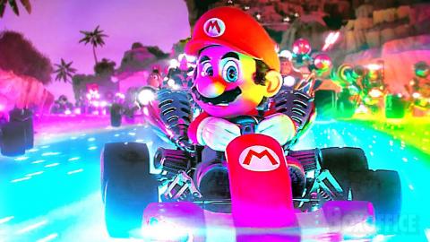 The Mario Kart Scene ???? | The Super Mario Bros. Movie | CLIP
