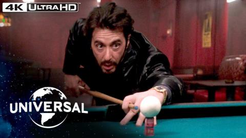 Carlito's Way | Al Pacino's Pool Hall Shootout in 4K HDR