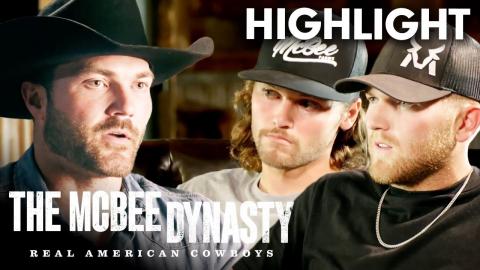 Steven Jr. Explains Sending Calah $10,000 | The McBee Dynasty: Real American Cowboys (S1 E6) | USA
