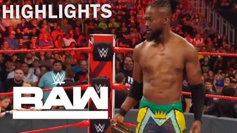 WWE Raw 5/27/2019 Highlight | Brock Lesnar Confronts Seth Rollins And Kofi Kingston | on USA Network