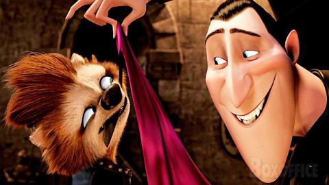Dracula meets BABY wolf | Hotel Transylvania | CLIP ???? 4K
