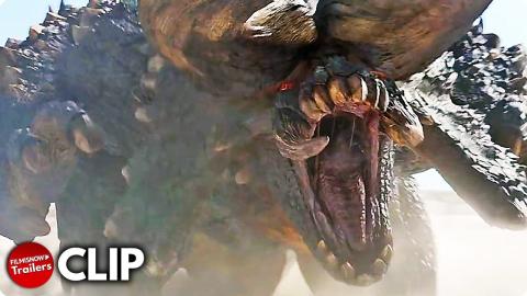 MONSTER HUNTER Rathalos Clip CCXP (2020) Milla Jovovich, Tony Jaa Movie