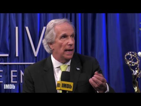 Henry Winkler Celebrates First Emmy Win