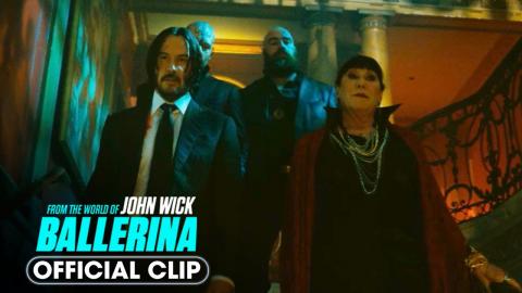 From the World of John Wick: Ballerina (2025) Official Clip 'Staircase' - Ana de Armas