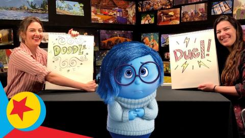 Sadness at the Beach | Pixar Doodle Duels