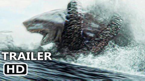 MEG 2 "Megalodon VS Giant Octopus Fight Scene" Trailer (2023)