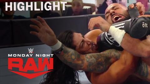 WWE Raw 11/9/20 Highlight | Mustafa Ali Puts Ricochet To Sleep | on USA Network