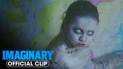 Imaginary (2024) Official Clip 'Chauncey is Coming for You' – Taegen Burns