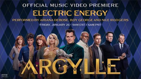 Ariana DeBose, Boy George, Nile Rodgers - “Electric Energy” (From Argylle) Official Music Video