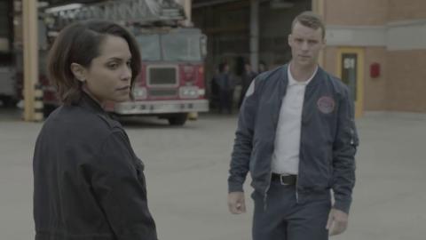 Chicago Fire 8x09 — 'Dawsey' Reunion