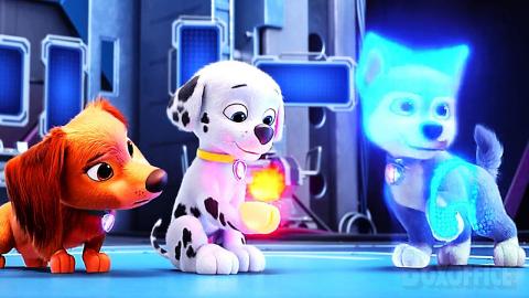 The Paw Patrol's NEW Superpowers | PAW Patrol: The Mighty Movie | CLIP