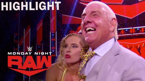 WWE Raw 1/11/21 Highlight | Ric Flair Trips Up Charlotte Once Again | on USA Network