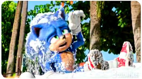 SONIC THE HEDGEHOG 2 "Snow Avalanche at the Wedding" Scene (2022)