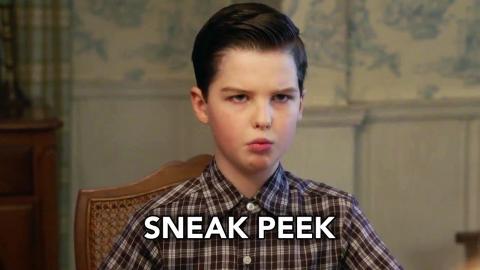 Young Sheldon 3x01 Sneak Peek #2 "Quirky Eggheads and Texas Snow Globes" (HD)