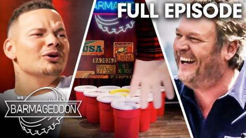 FULL EPISODE | Blake Shelton & Kane Brown Play 5 Insane Bar Games | Barmageddon S1 Premiere | USA