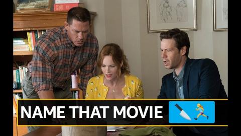 Name That Movie Emoji Game With Blockers Stars Leslie Mann, John Cena & Ike Barinholtz