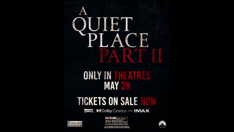 Don’t go alone. Get your tickets for #AQuietPlace Part II now. Only in theatres May 28.