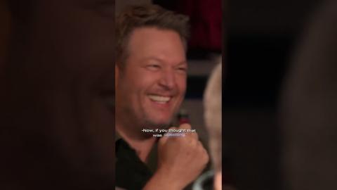 Blake Shelton, beauty queen ???? #Barmageddon #blakeshelton