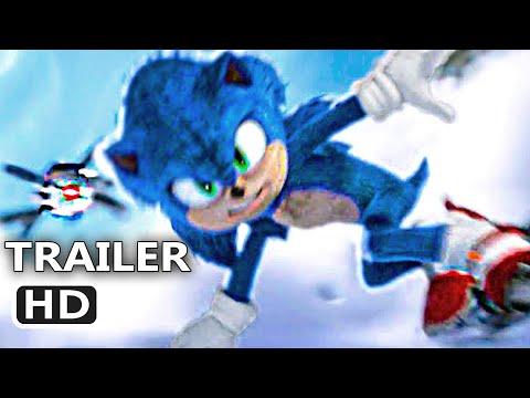 SONIC THE HEDGEHOG 2 "Sonic Snowboarding" Trailer (2022)