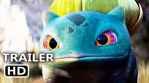 POKÉMON DETECTIVE PIKACHU "Bulbasaur + Lickitung" Trailer (2019) Action Movie HD