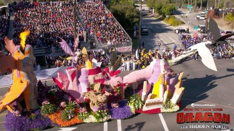 How to Train Your Dragon: The Hidden World - Rose Bowl Parade Float